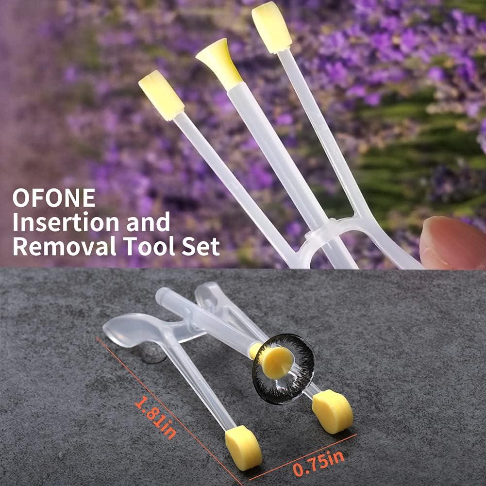 Herramienta de Inserción y Extracción de Lentes Ofone Amarillo