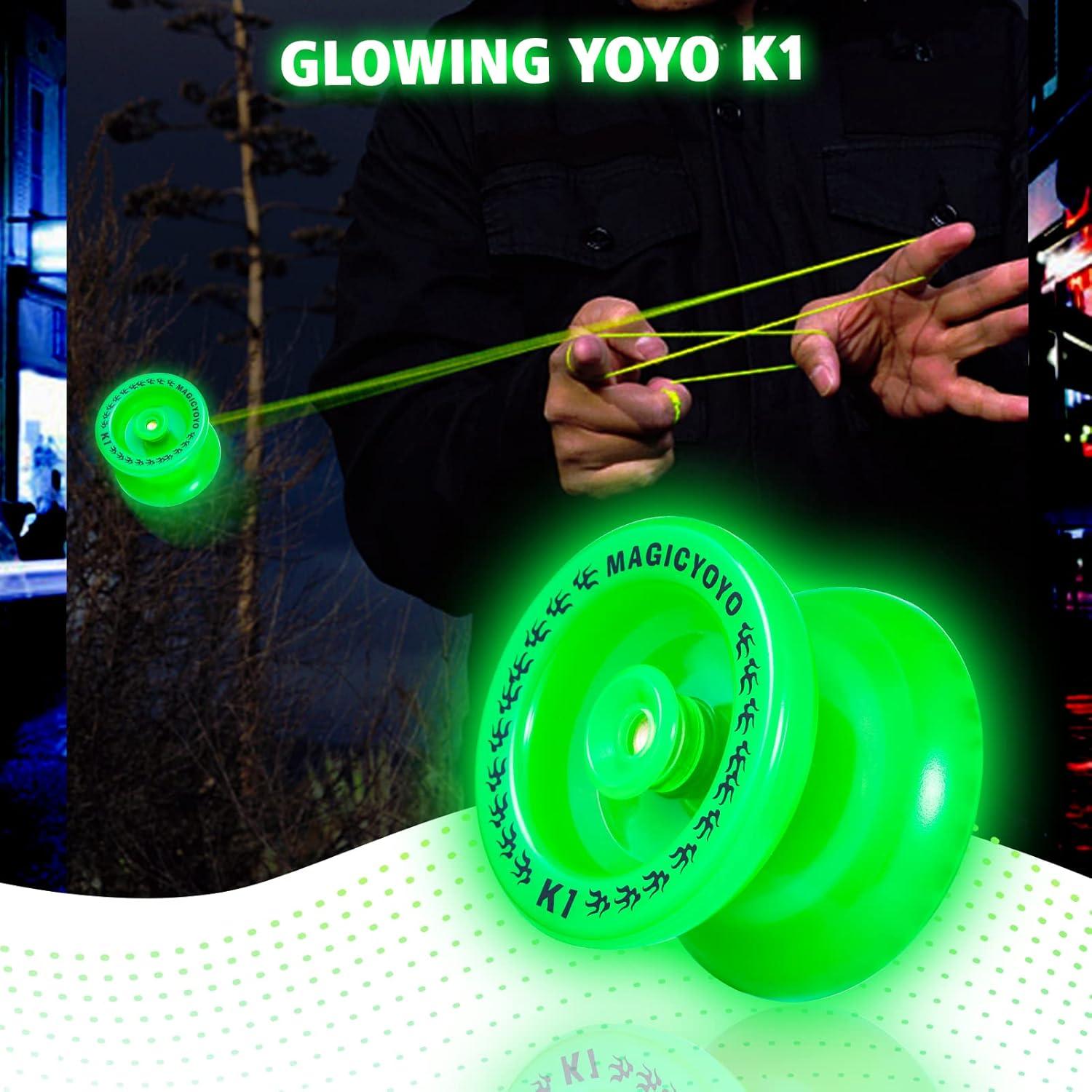 MAGICYOYO K1 Paquete 2 Yoyos Responsivos para Niños