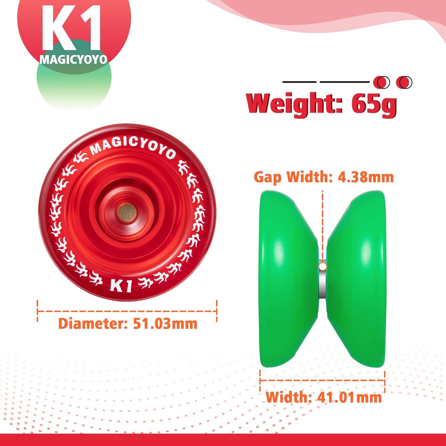 MAGICYOYO K1 Paquete 2 Yoyos Responsivos para Niños
