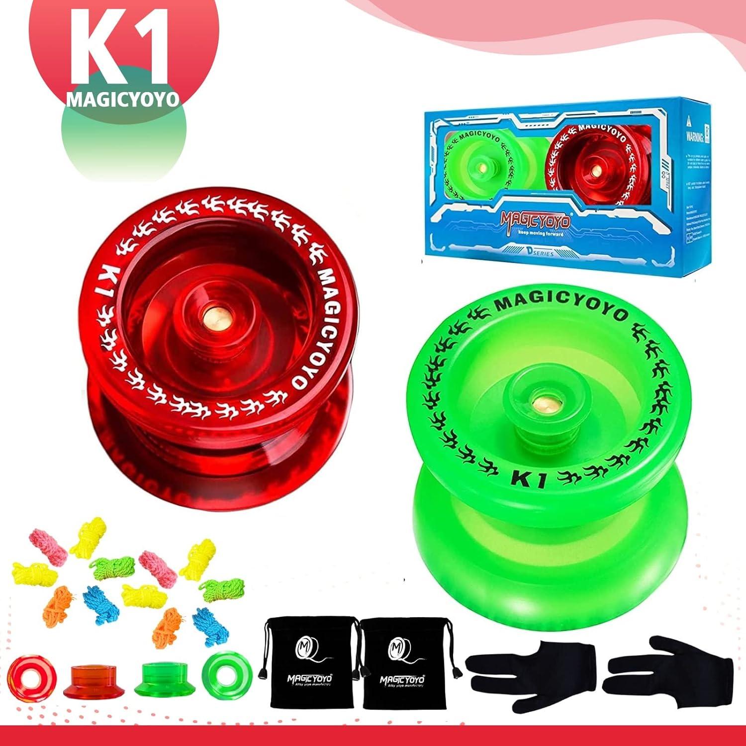 MAGICYOYO K1 Paquete 2 Yoyos Responsivos para Niños