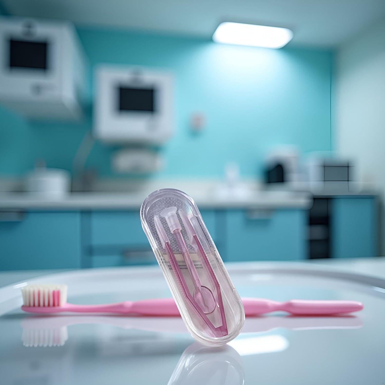 Kit de Herramientas para Lentes de Contacto Morado GANPUB