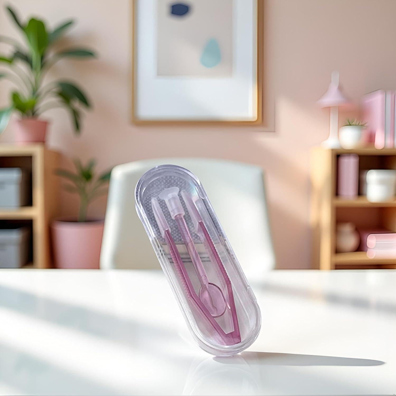 Kit de Herramientas para Lentes de Contacto Morado GANPUB