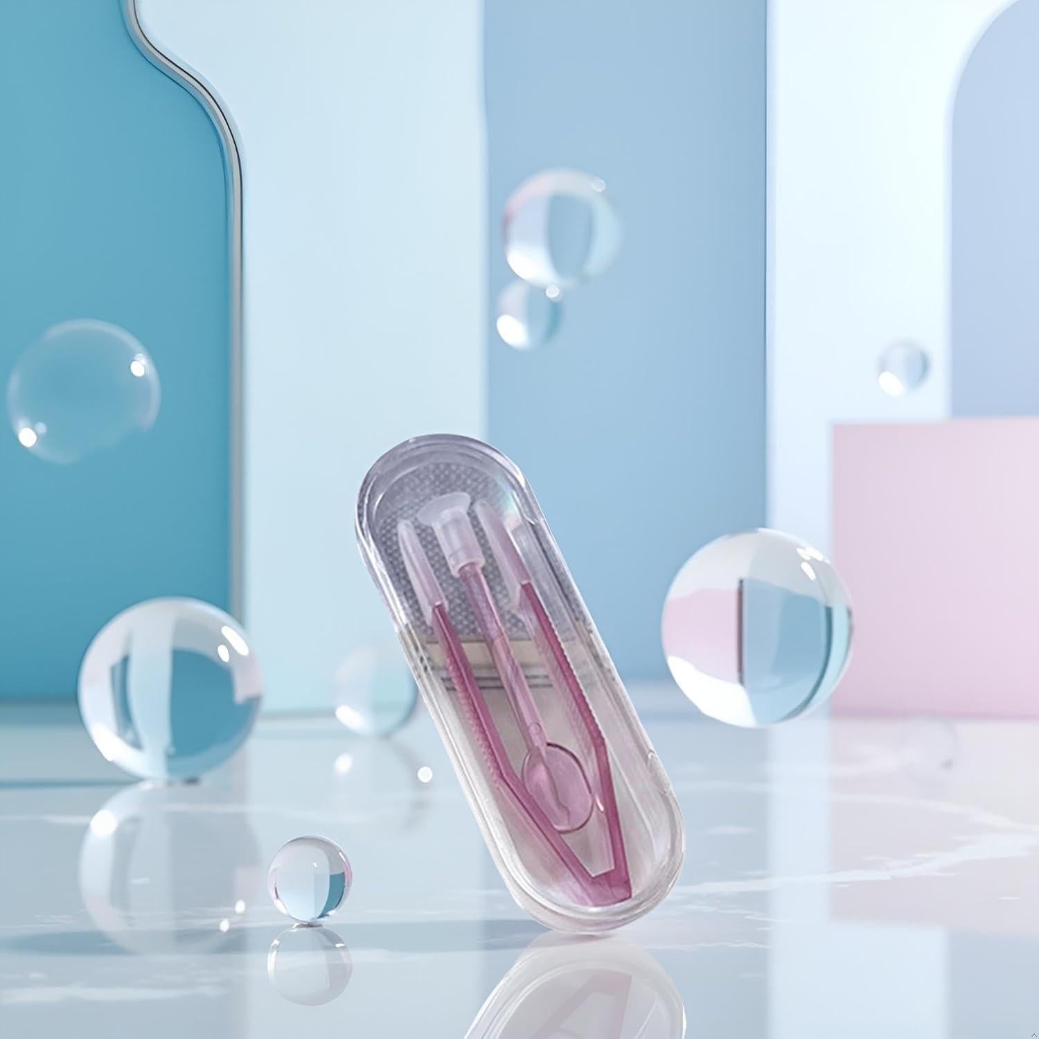 Kit de Herramientas para Lentes de Contacto Morado GANPUB