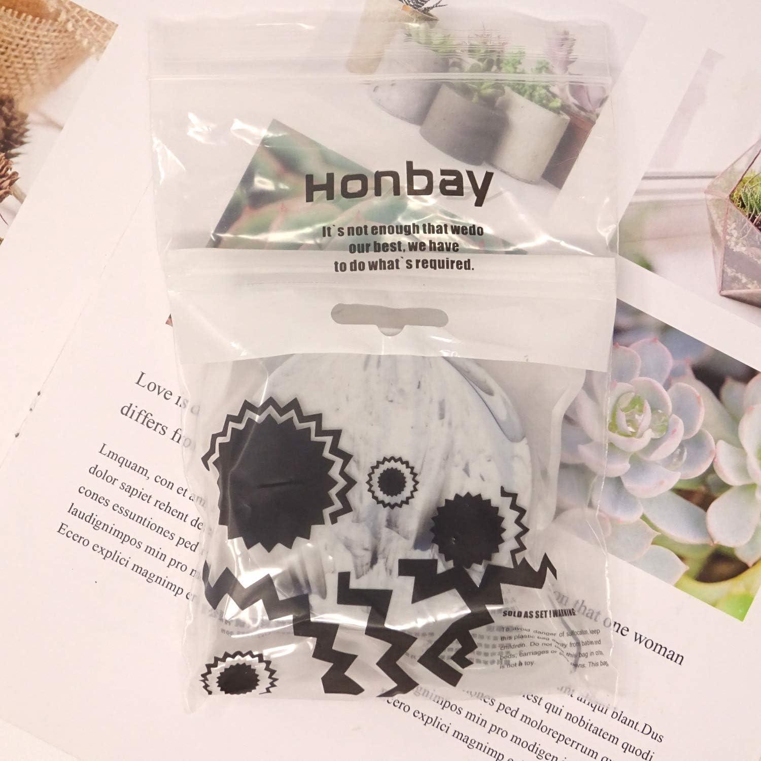 Estuche de Lentes de Contacto Honbay Redondo Dorado Rosa