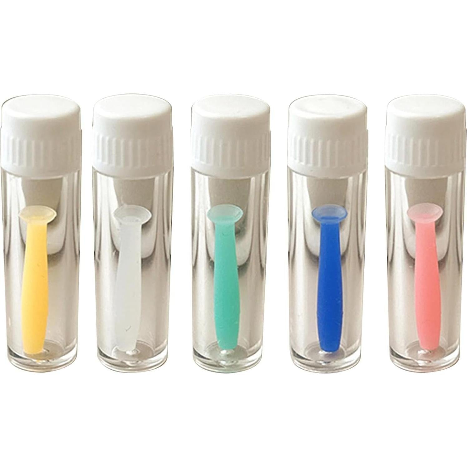 Herramienta Plunger de Silicona Suave Enyolidimk para Lentes de Contacto