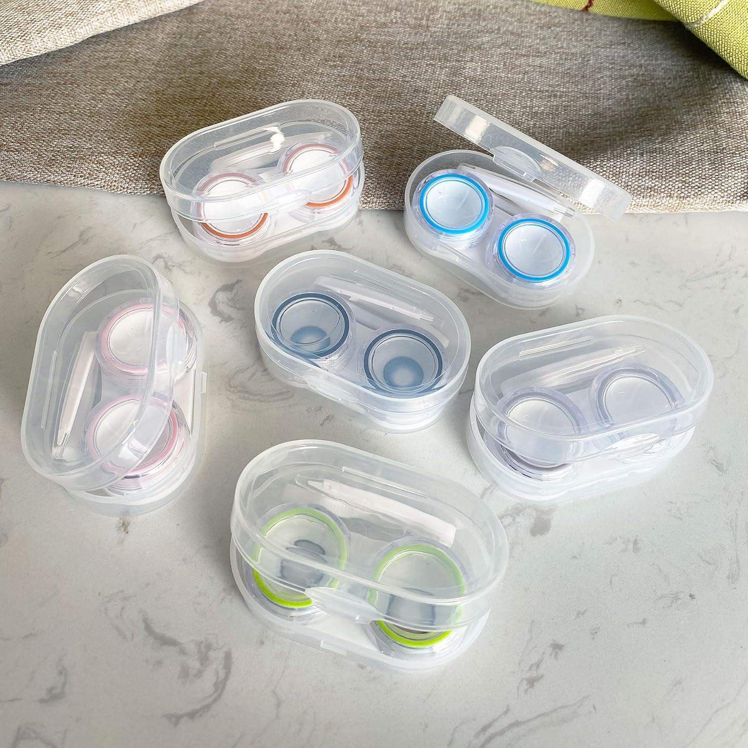 Estuche para Lentes de Contacto LCFALO 6 Piezas Portátil