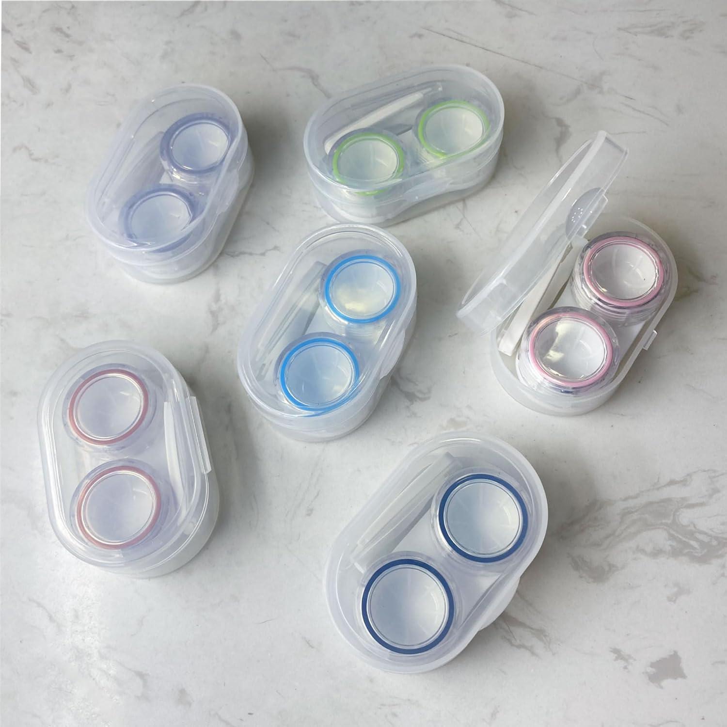 Estuche para Lentes de Contacto LCFALO 6 Piezas Portátil