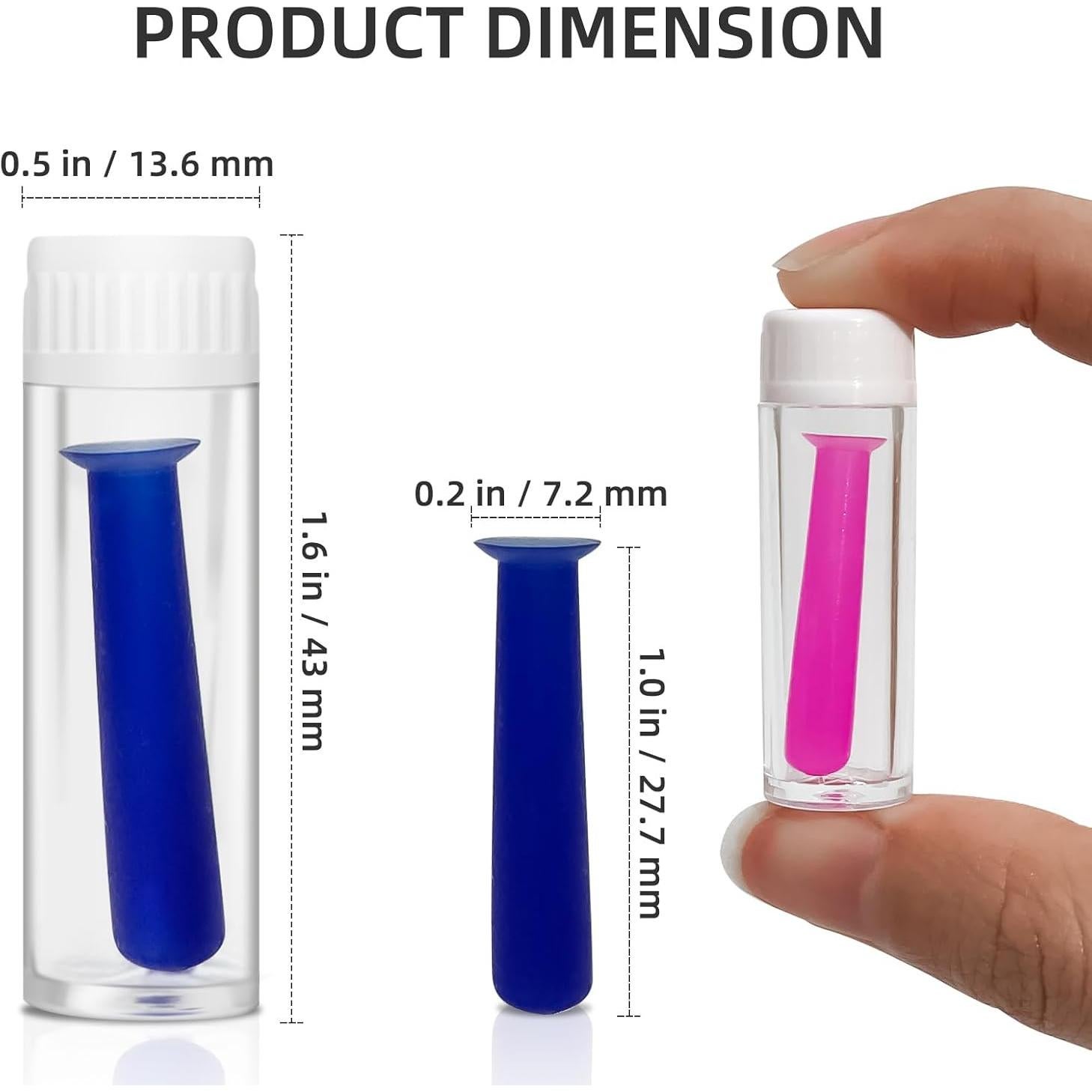 Herramienta de Extracción de Lentes de Contacto UpaClaire Verde - 4 Piezas