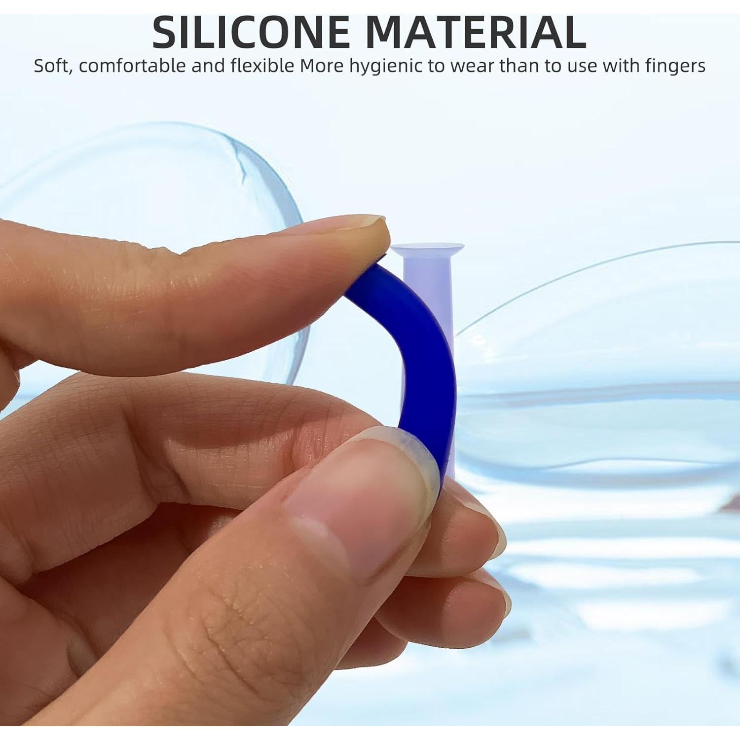 Herramienta de Extracción de Lentes de Contacto UpaClaire Verde - 4 Piezas