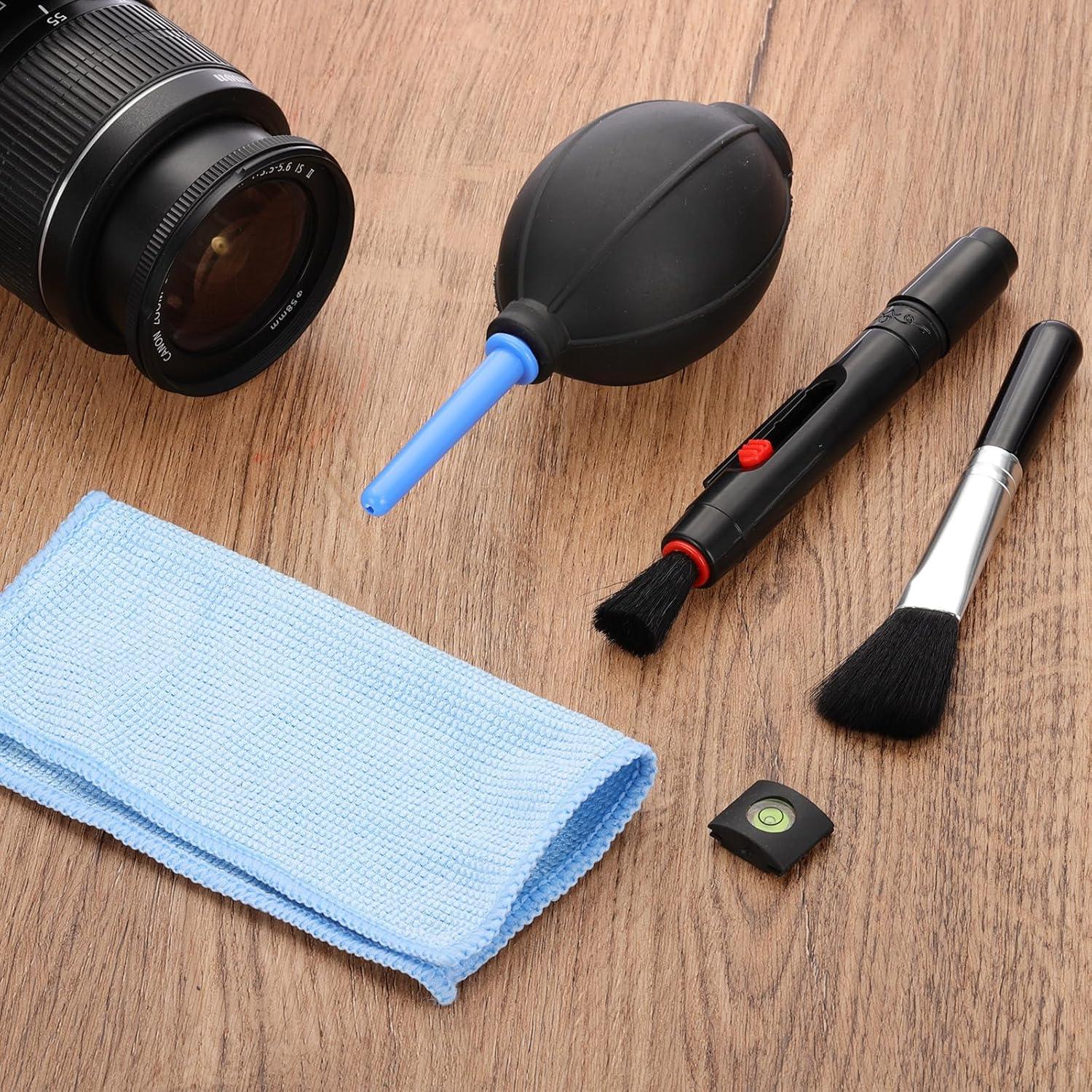 Kit de Limpieza de Cámara PATIKIL con Paño y Cepillo