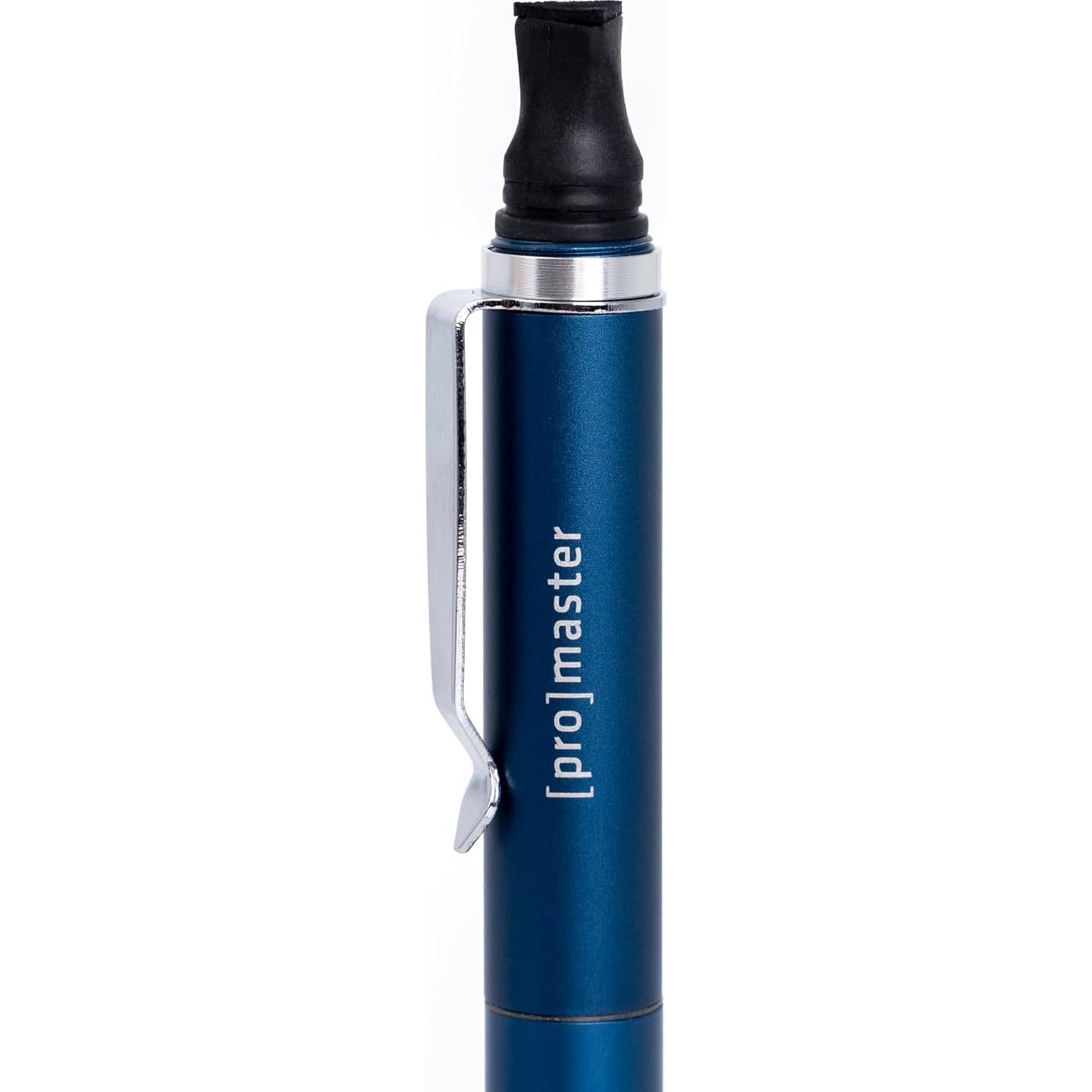 Bolígrafo de Limpieza de Lentes ProMaster 68488 - Aluminio Azul