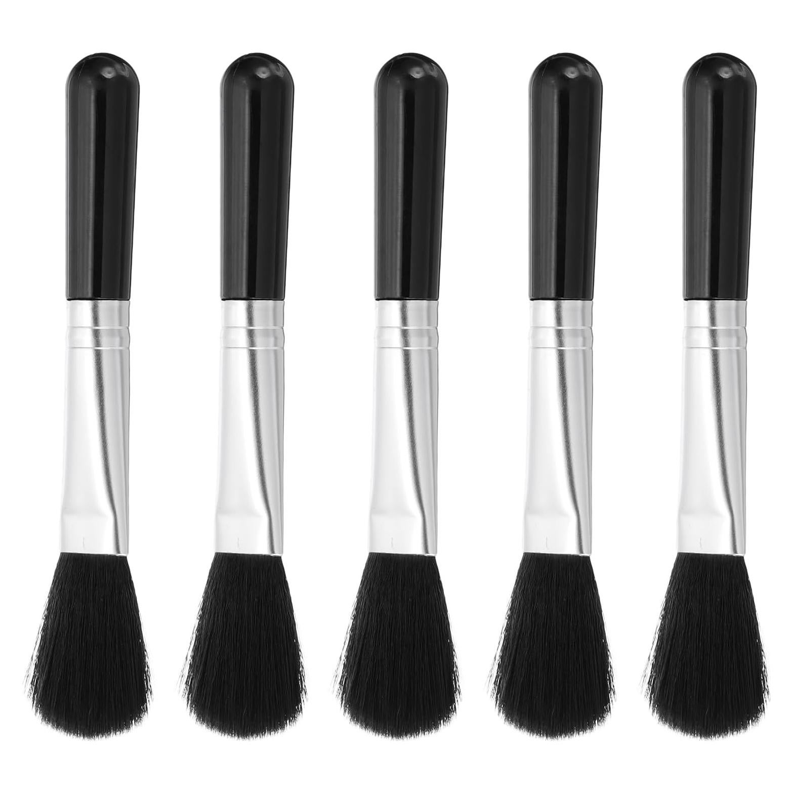 Brocha de Limpieza para Lentes PATIKIL - 5 Pcs Negro