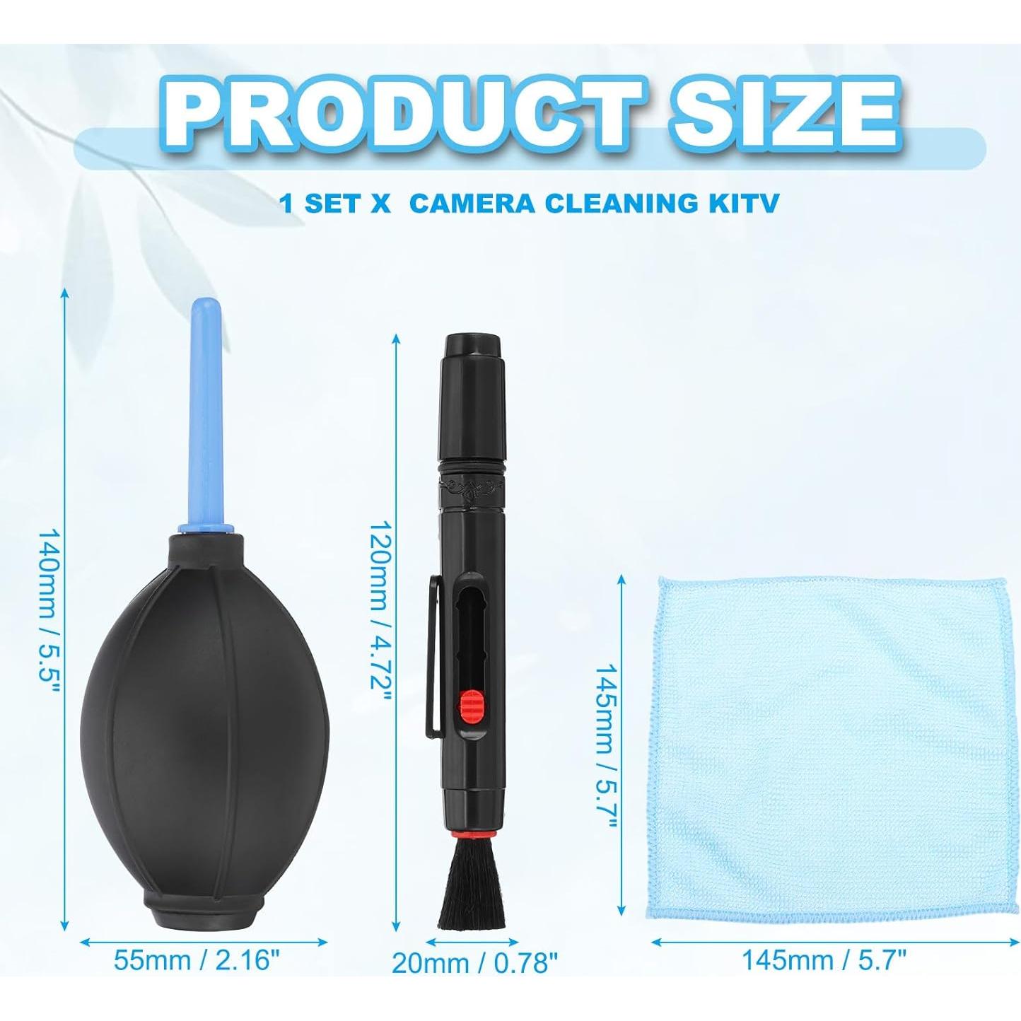 Kit de Limpieza de Cámara PATIKIL con Paño y Bolígrafo