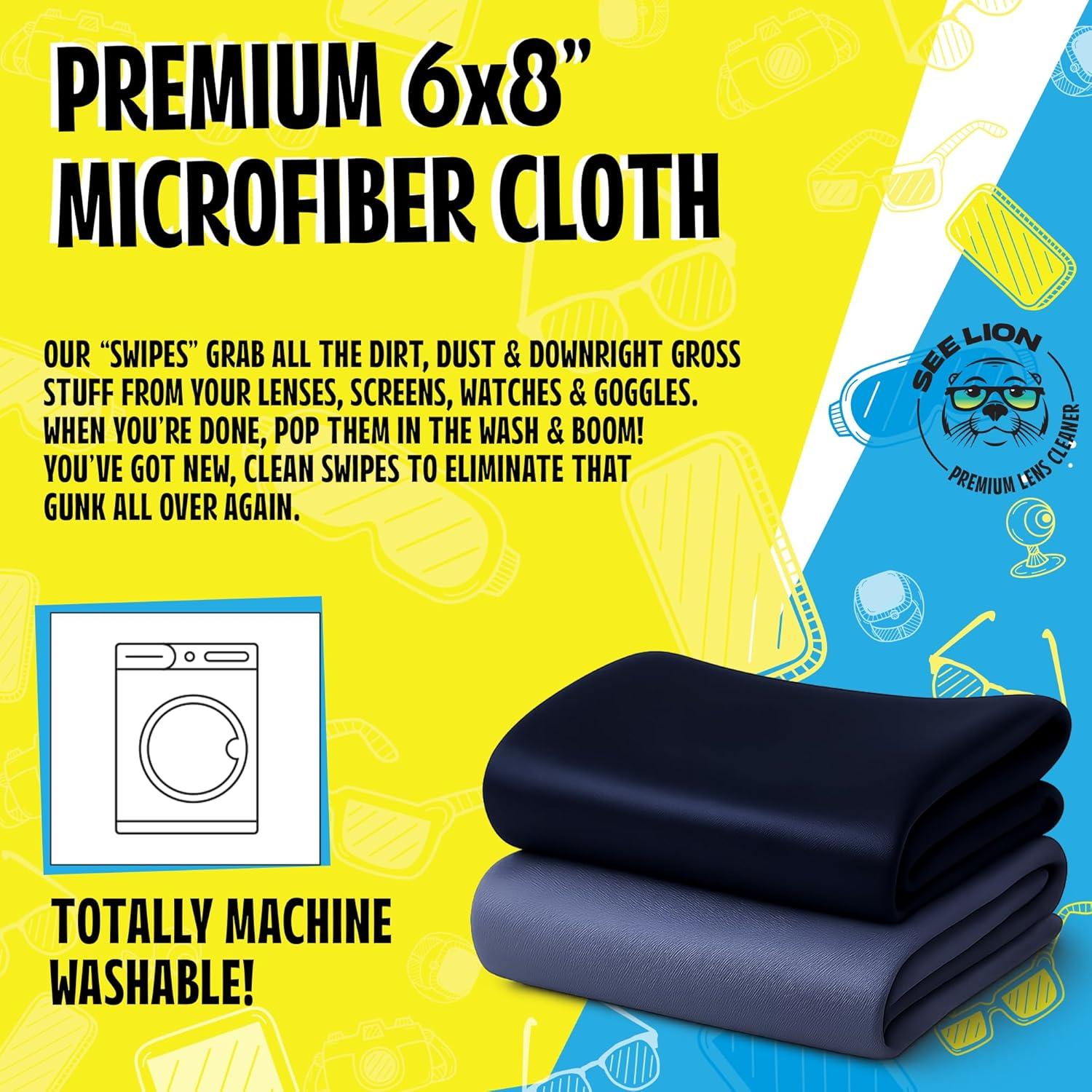 Kit Limpiador de Lentes See Lion 30ml - Fórmula Sin Rayas