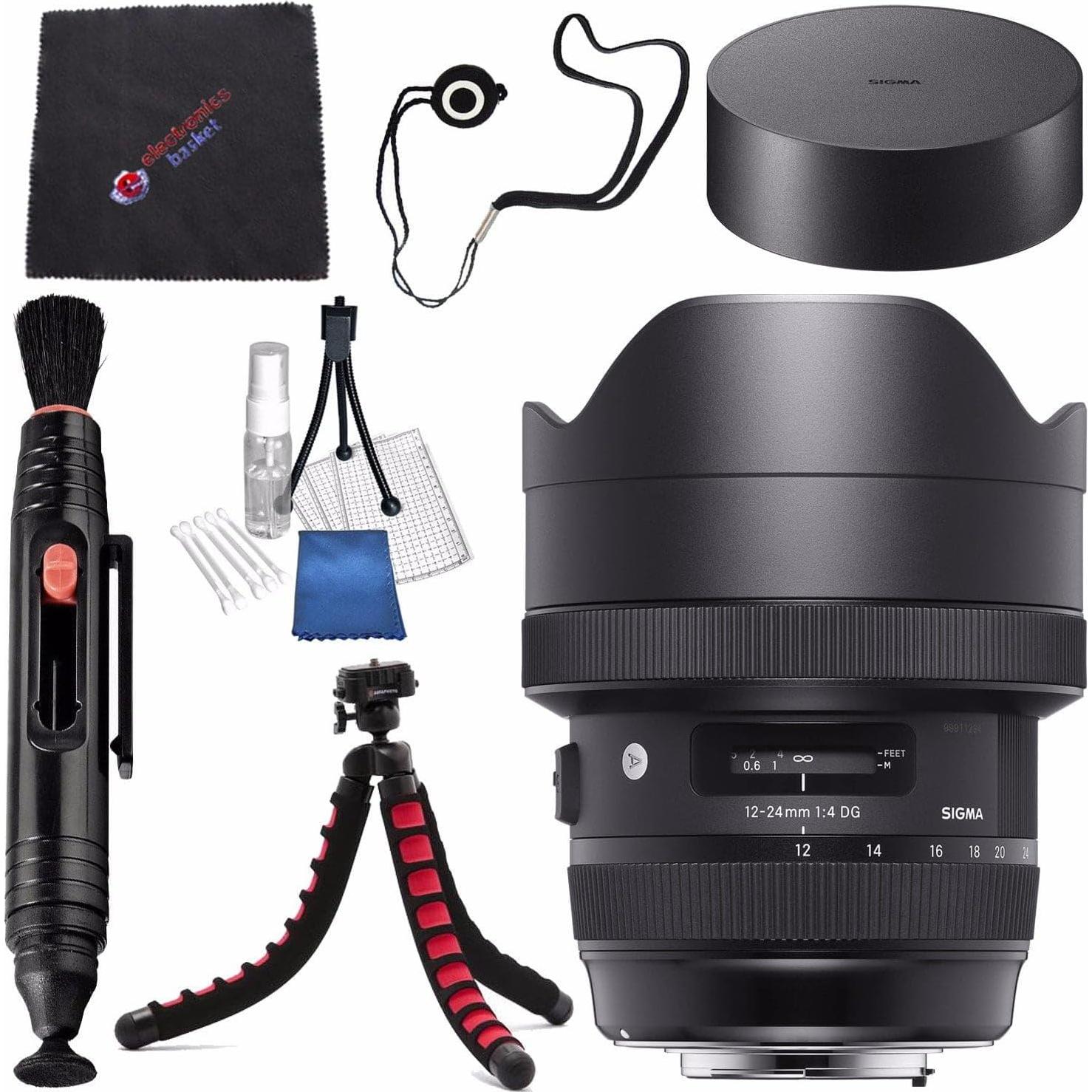 Lente Sigma 12-24mm f/4 DG HSM Art para Nikon F + Kit de Limpieza