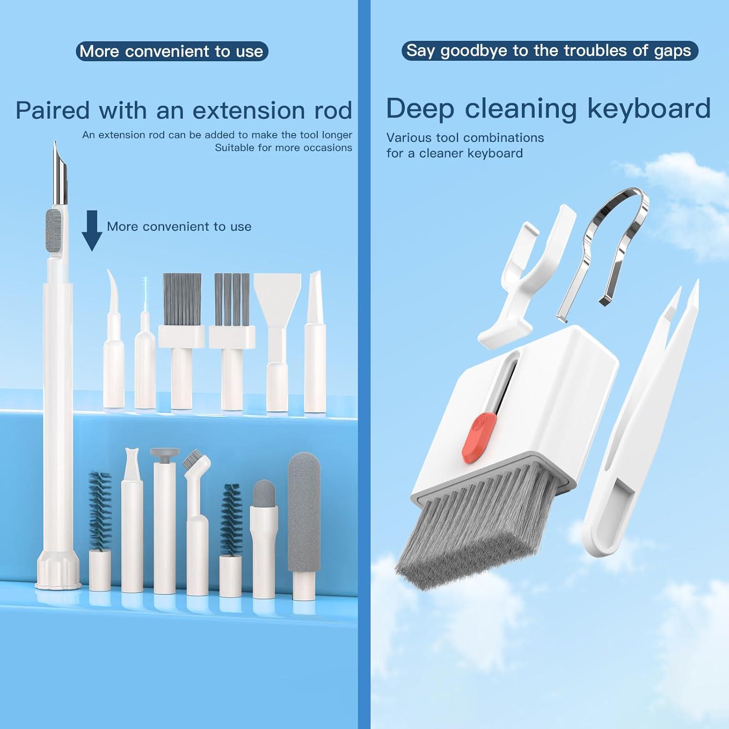 Kit de limpieza 32 en 1 DAPOWER para teclado y dispositivos