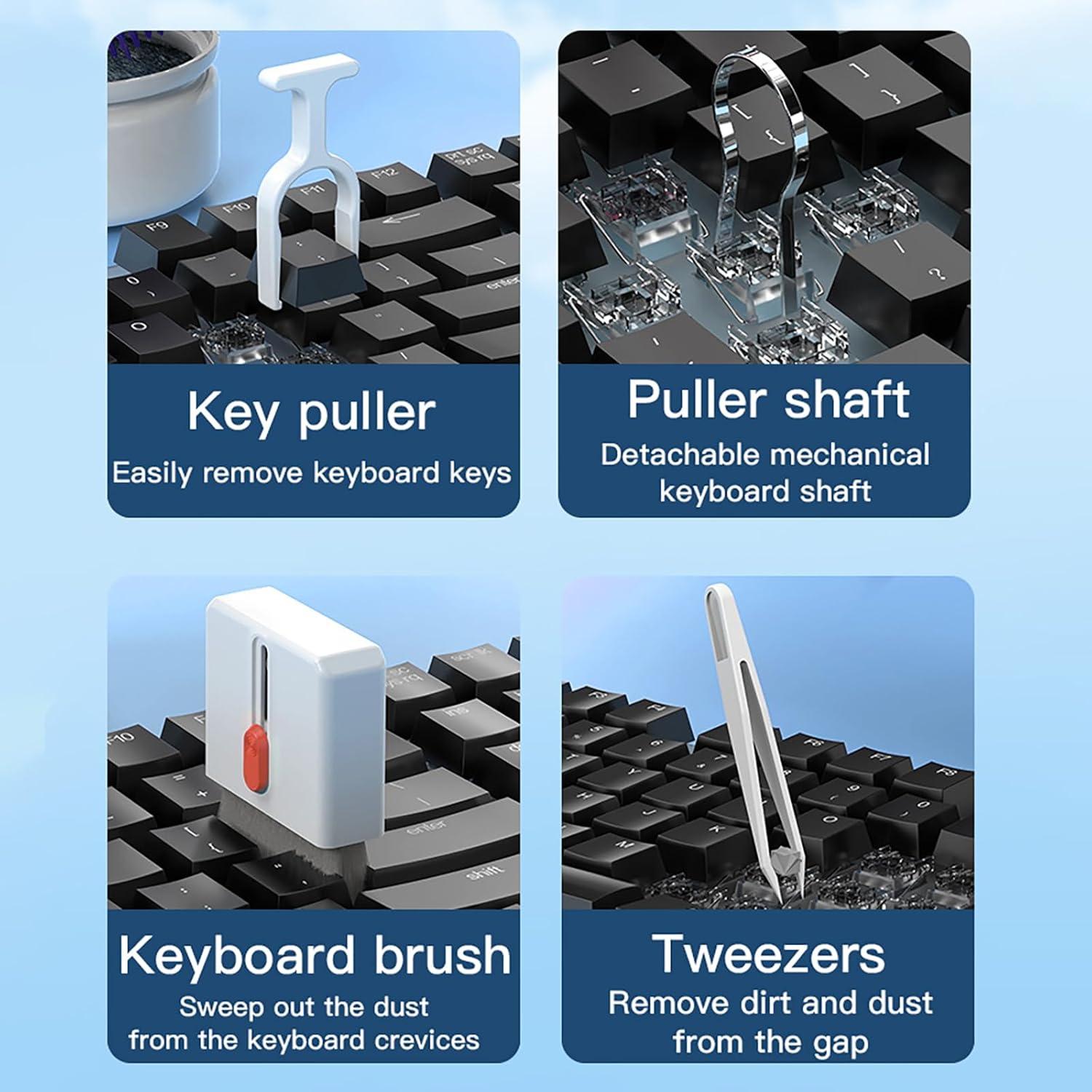 Kit de limpieza 32 en 1 DAPOWER para teclado y dispositivos