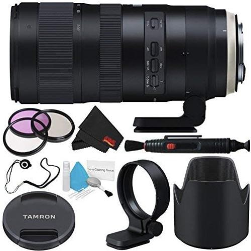 Lente Tamron SP 70-200mm f/2.8 Di VC USD G2 para Canon EF + Kit de Filtros
