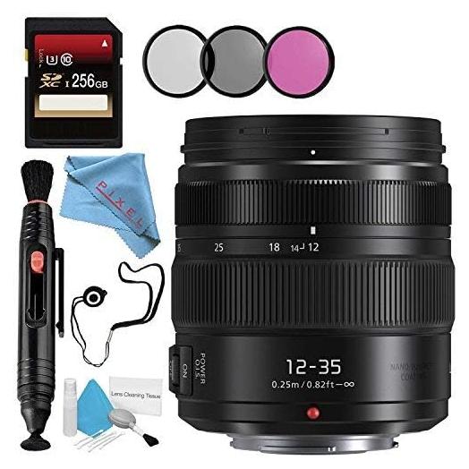 Lente Panasonic Lumix G X Vario 12-35mm f/2.8 II + Kit Accesorios