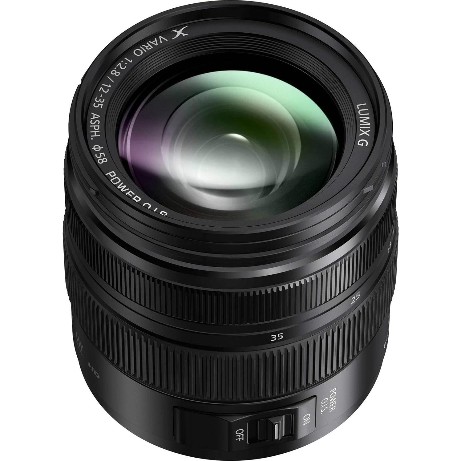 Lente Panasonic Lumix G X Vario 12-35mm f/2.8 II + Kit Accesorios