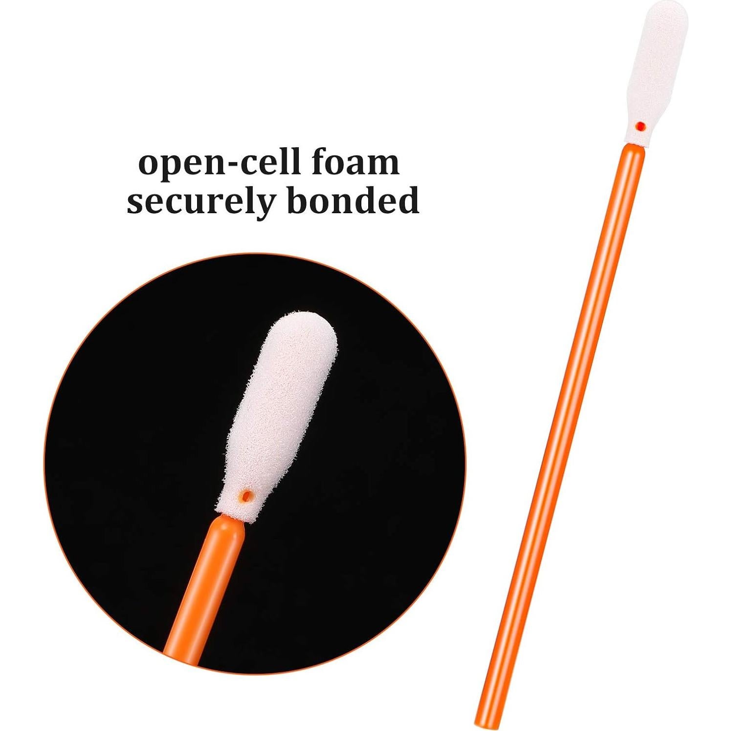 Bastones de Esponja Chinco 200 Piezas 9.3 cm Naranja