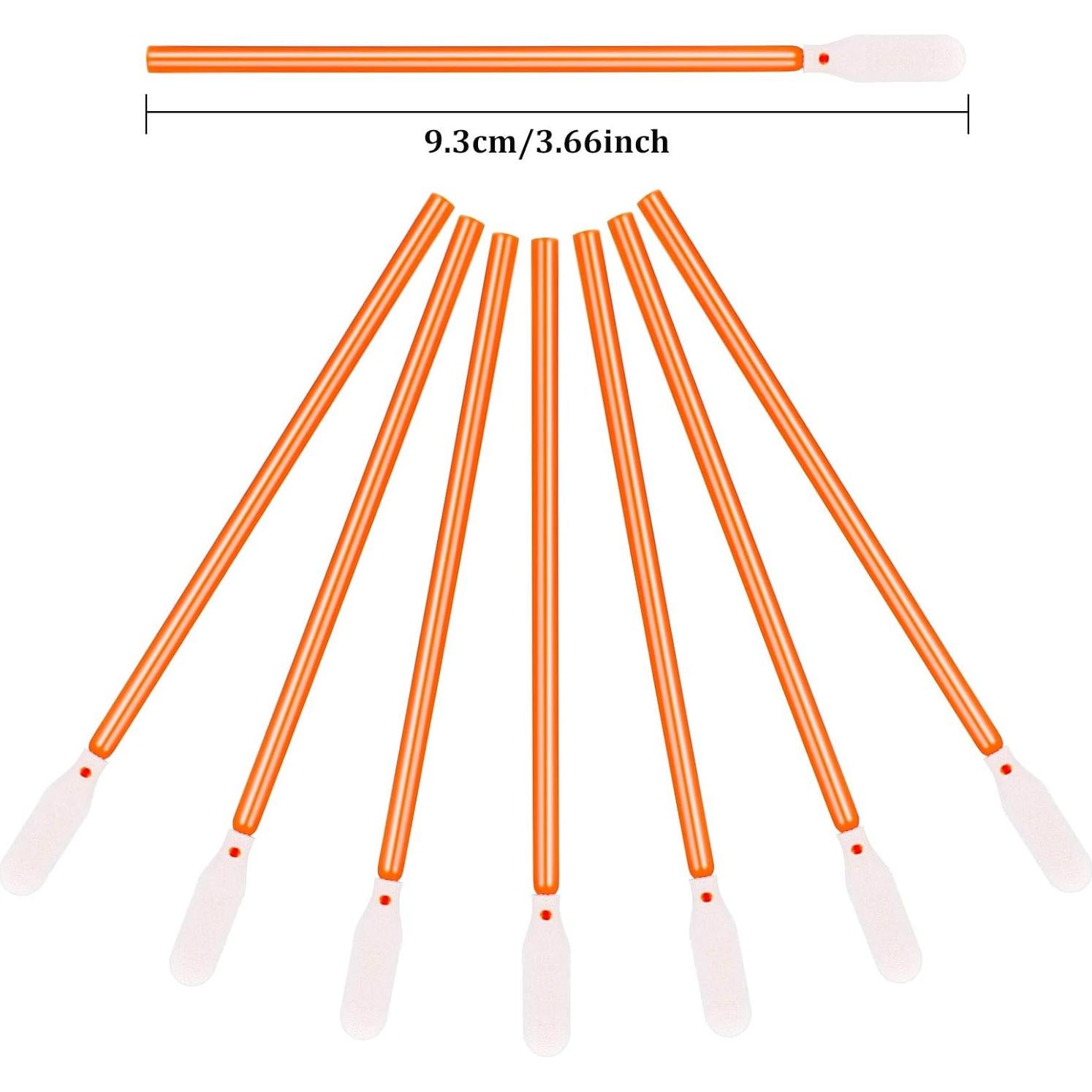 Bastones de Esponja Chinco 200 Piezas 9.3 cm Naranja