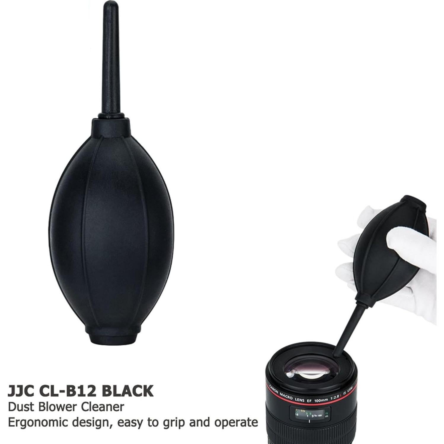 Soplador de Aire JJC CL-B12 para Limpiar Cámaras y Lentes