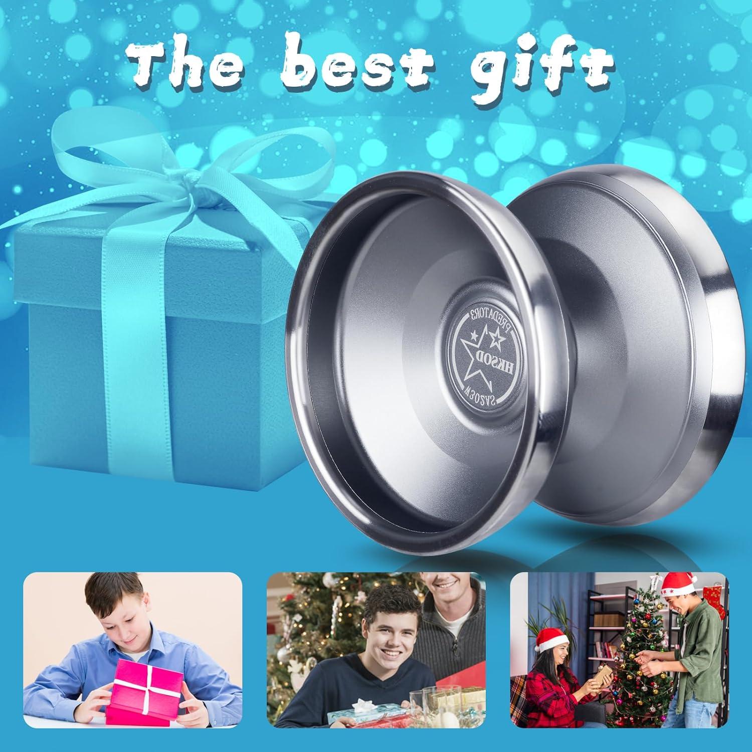 Yoyo Profesional Hksod W302AS Gris para Niños y Adultos