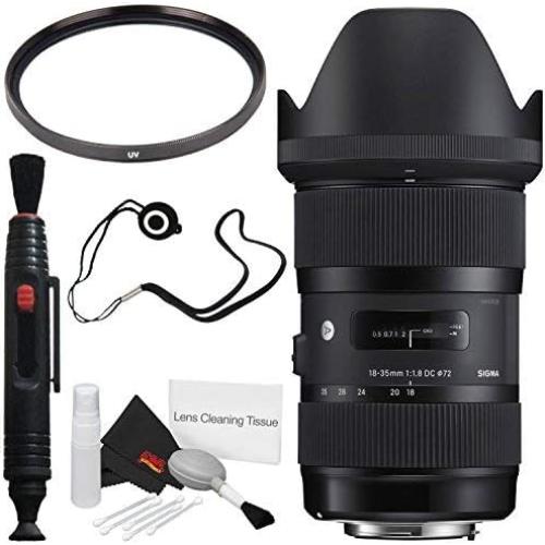Lente Sigma 18-35mm f/1.8 DC HSM Art para Nikon + Filtro UV 72mm