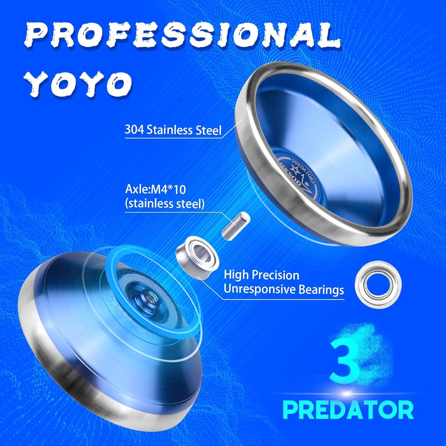 Yoyo Profesional Hksod W302AS Azul Hielo para Todos