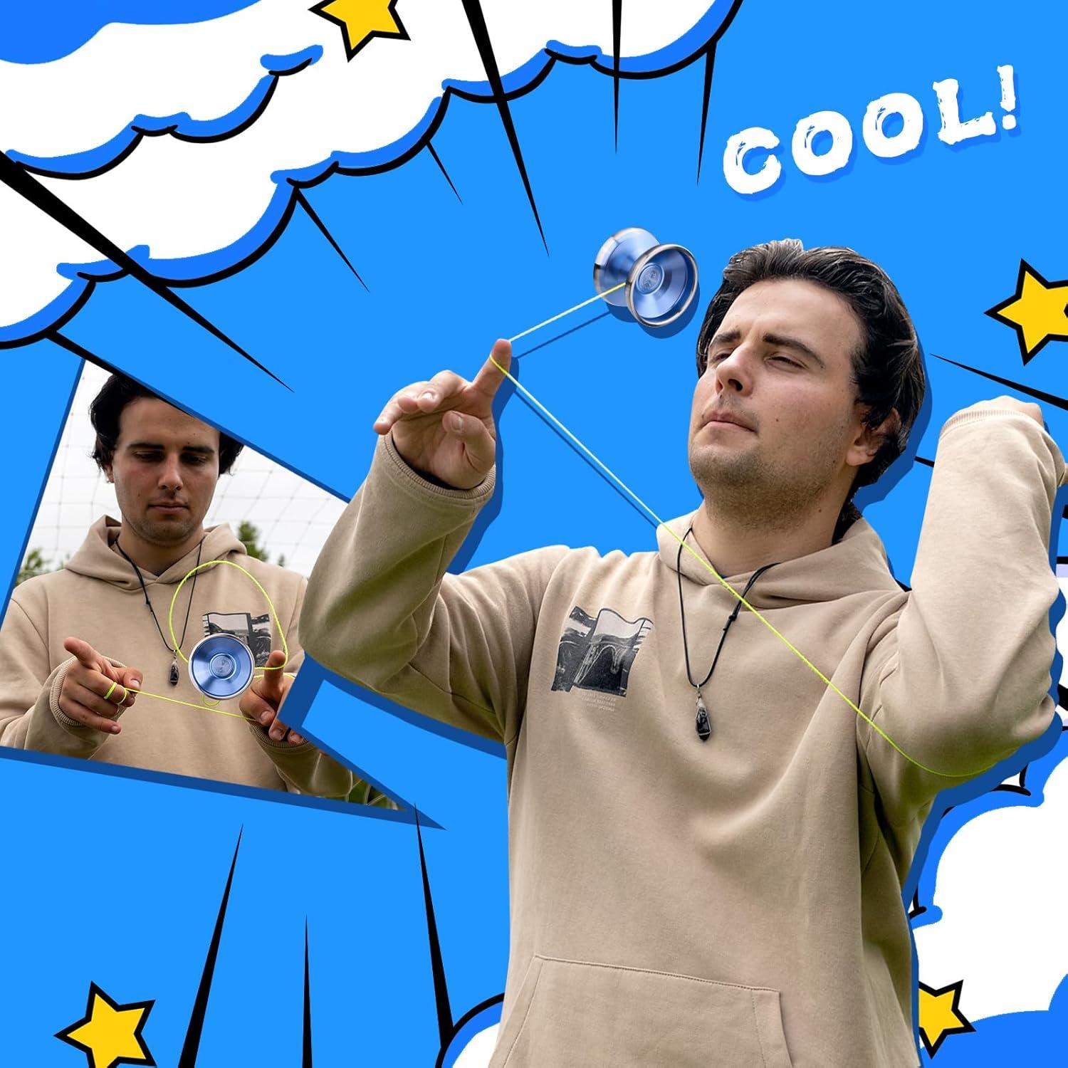 Yoyo Profesional Hksod W302AS Azul Hielo para Todos