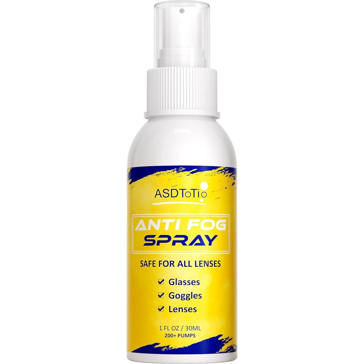 Spray Antivaho Limpiador de Lentes ASDToTio 28.35 ml