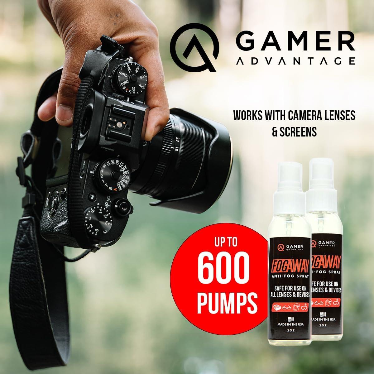 Spray Antivaho Gamer Advantage FogAway 59 ml - Para Gafas y Electrónica