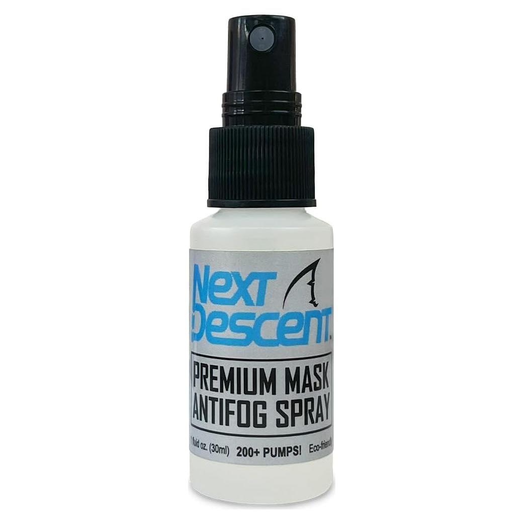 Spray Antivaho Next Descent 1 Oz para Máscaras de Buceo