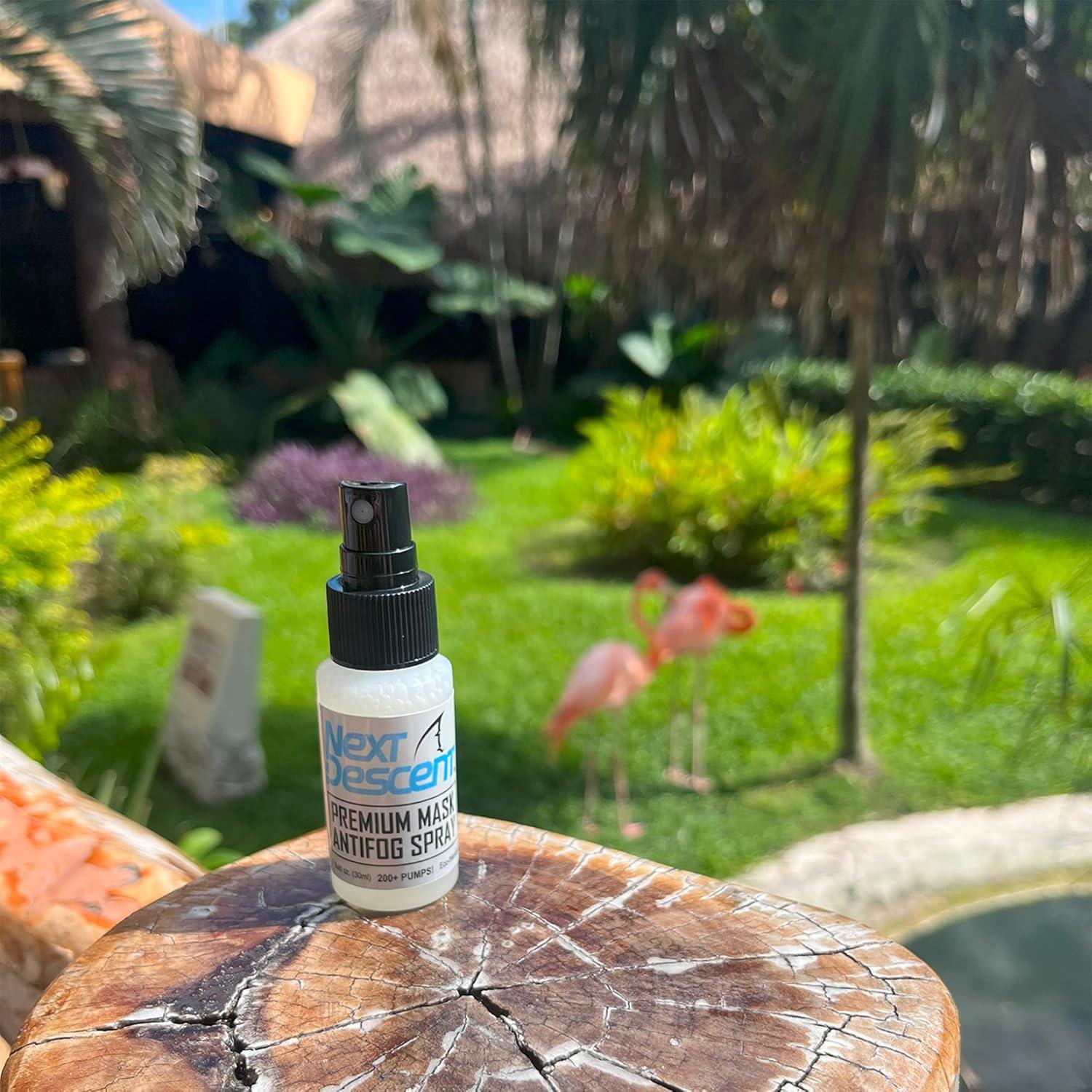 Spray Antivaho Next Descent 1 Oz para Máscaras de Buceo