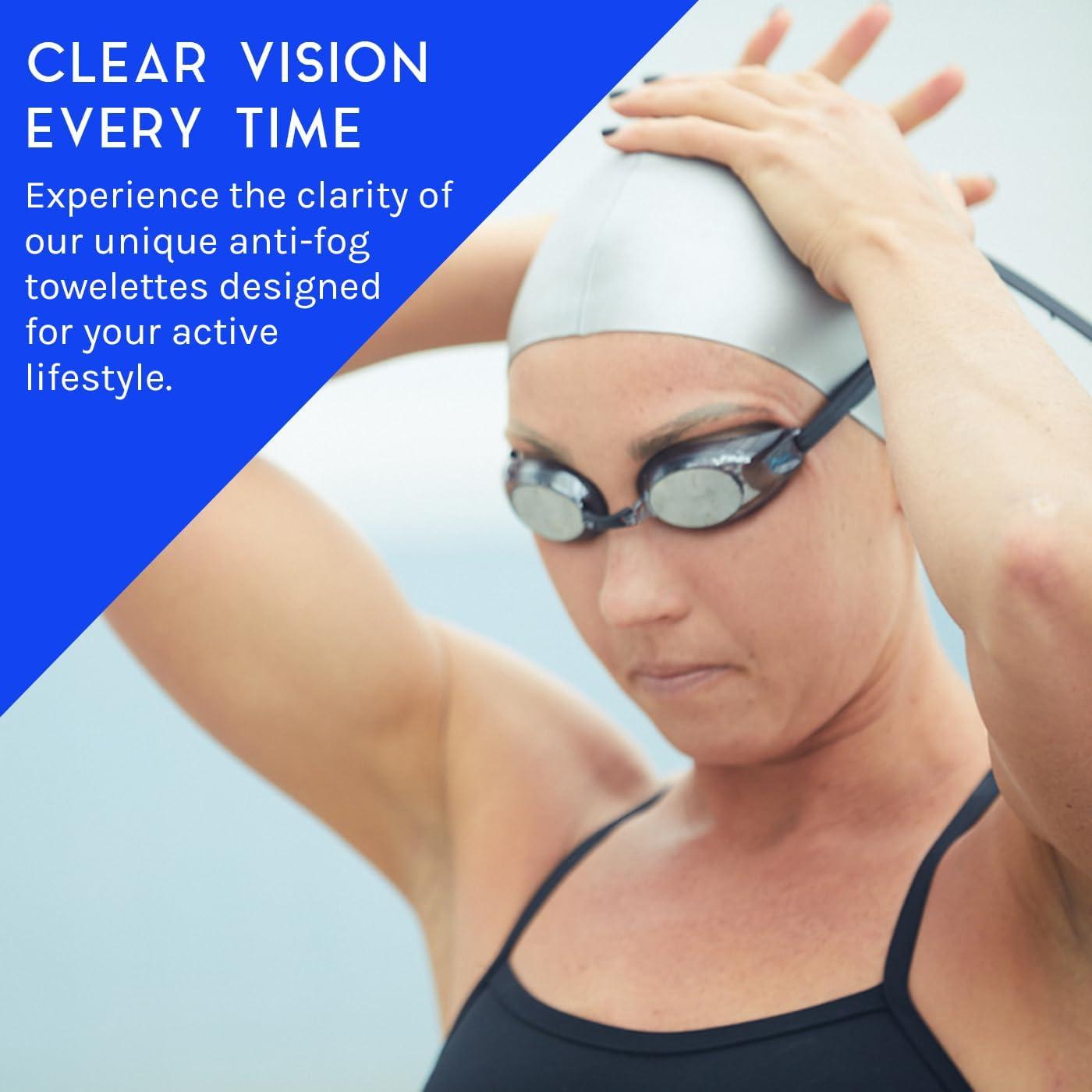 Toallitas Antivaho Foggies 6-Pack - Limpiador de Lentes 2-en-1