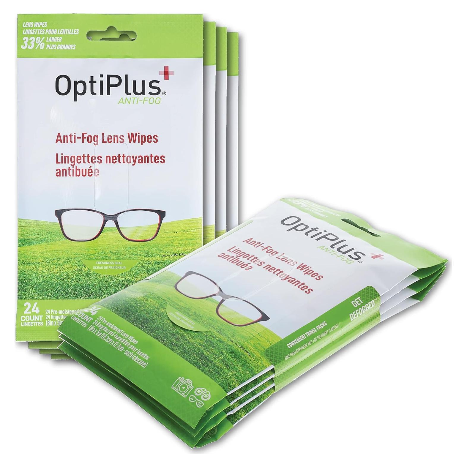 Toallitas Anti-Niebla OptiPlus Extra Grande 96 Unidades