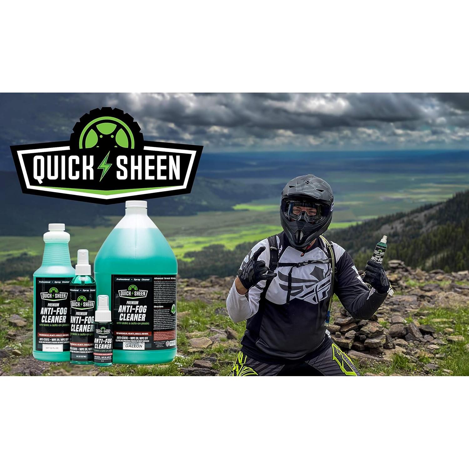 Spray Antivaho Quick Sheen 255g para Gafas y Espejos