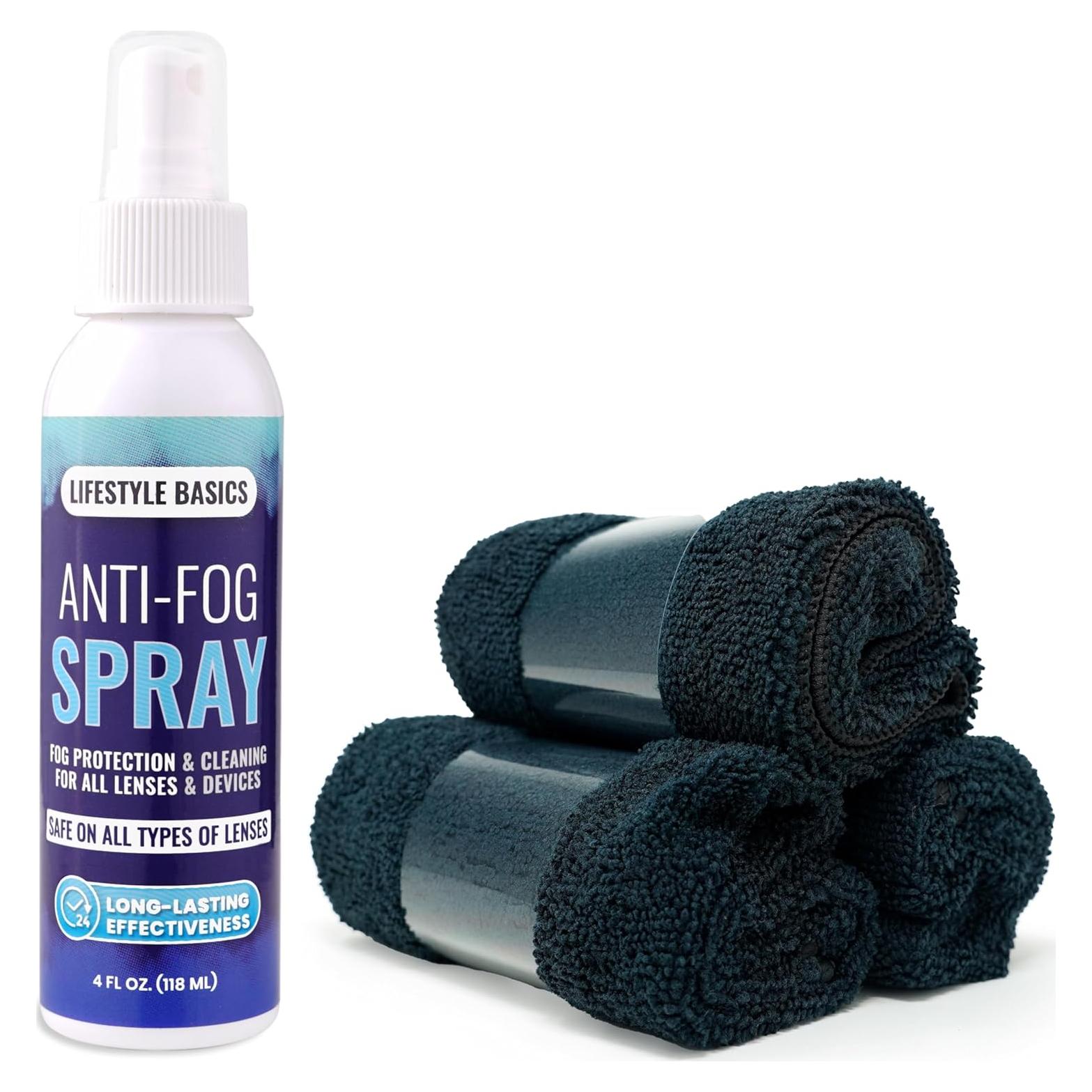 Spray Antivaho Lifestyle Basics para Gafas y Espejos - 3 Paños