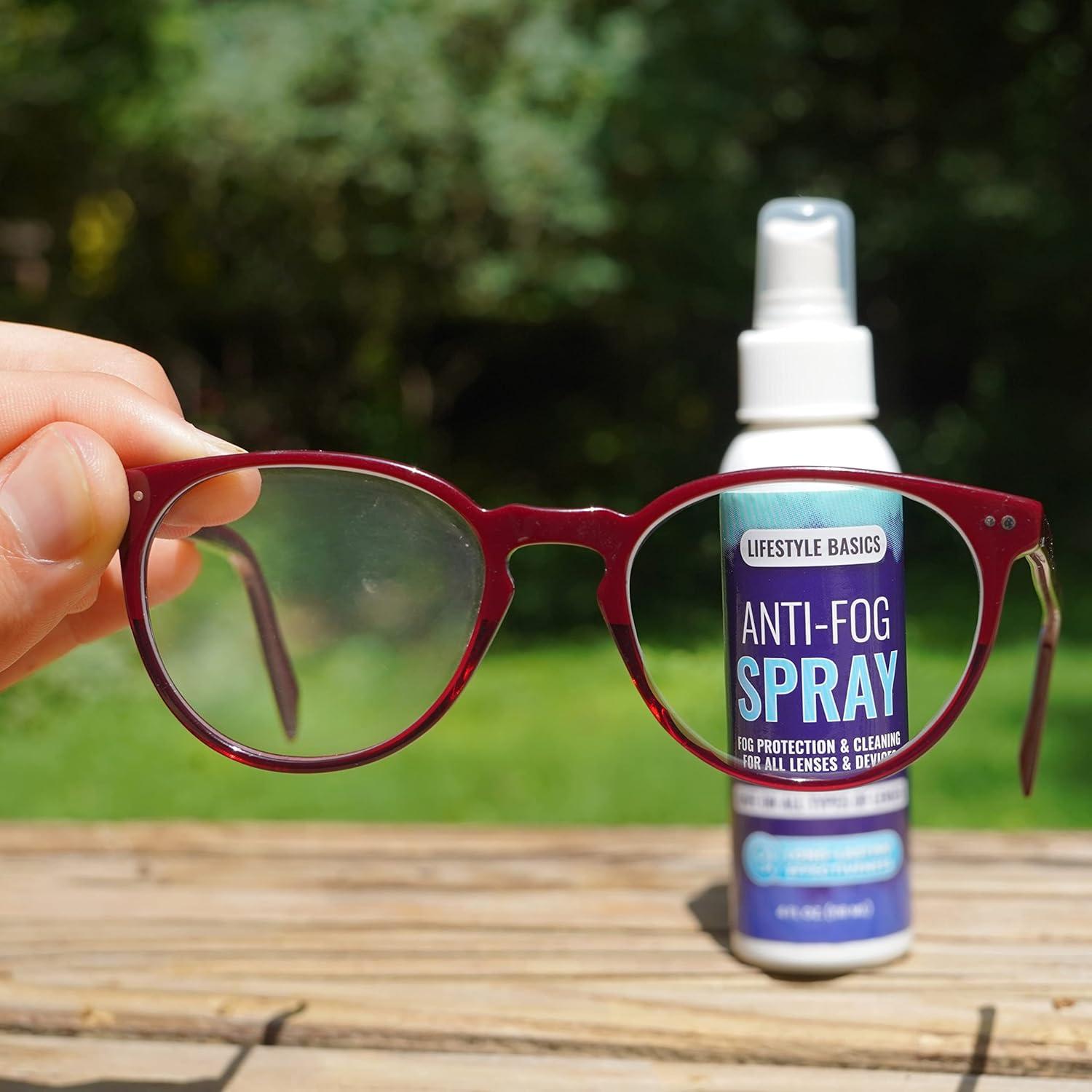Spray Antivaho Lifestyle Basics para Gafas y Espejos - 3 Paños