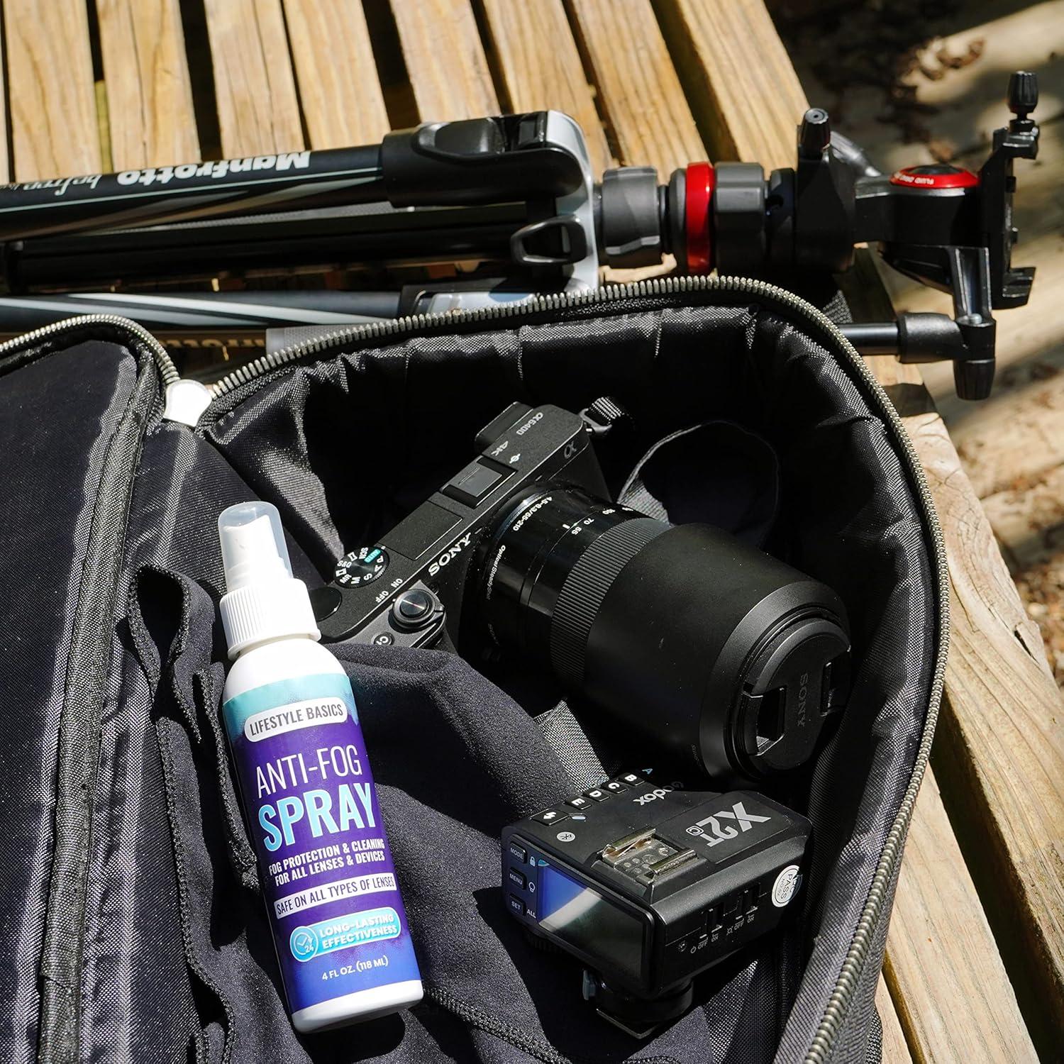 Spray Antivaho Lifestyle Basics para Gafas y Espejos - 3 Paños