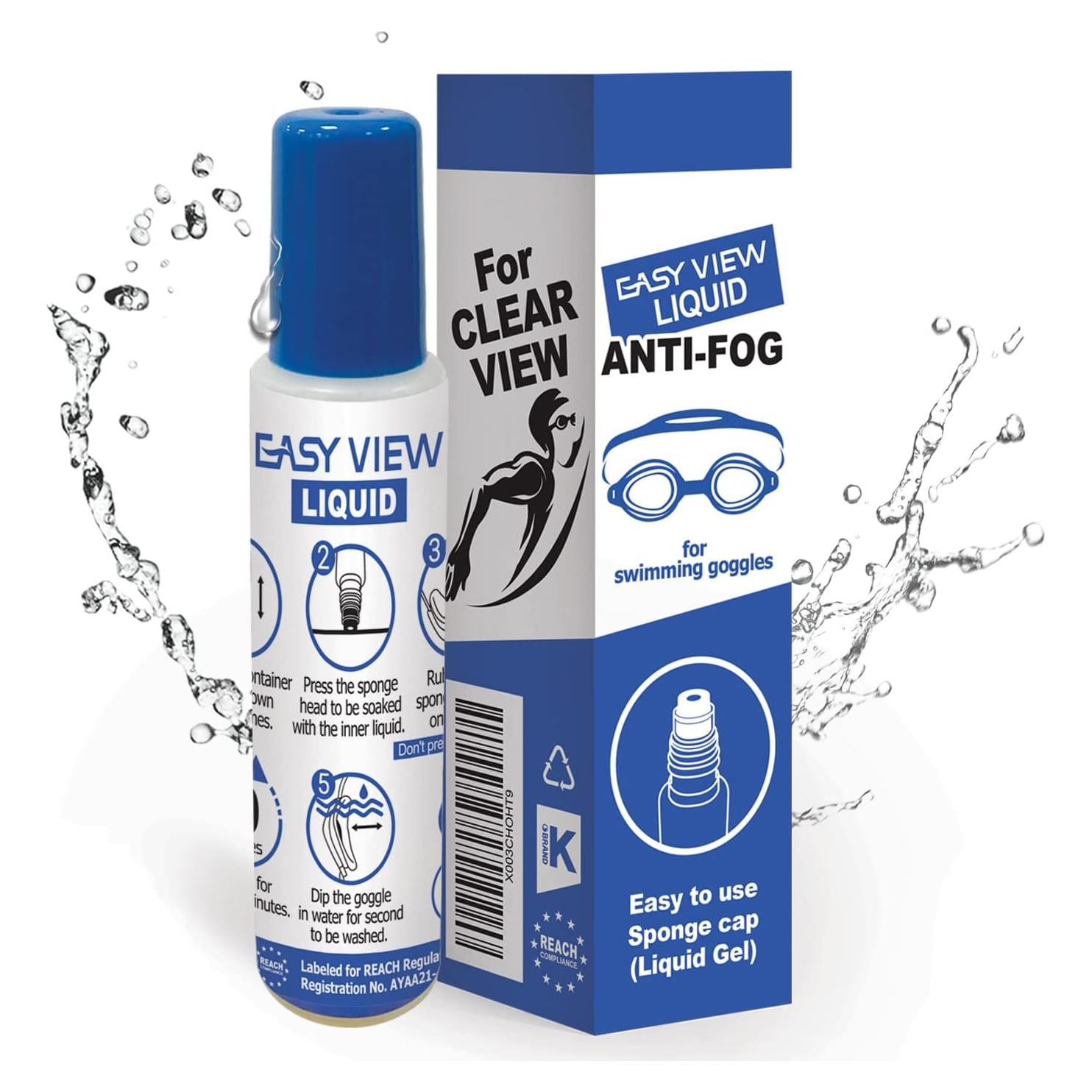 Tratamiento Antivaho JYS&Tech para Gafas de Natación 9.91cm