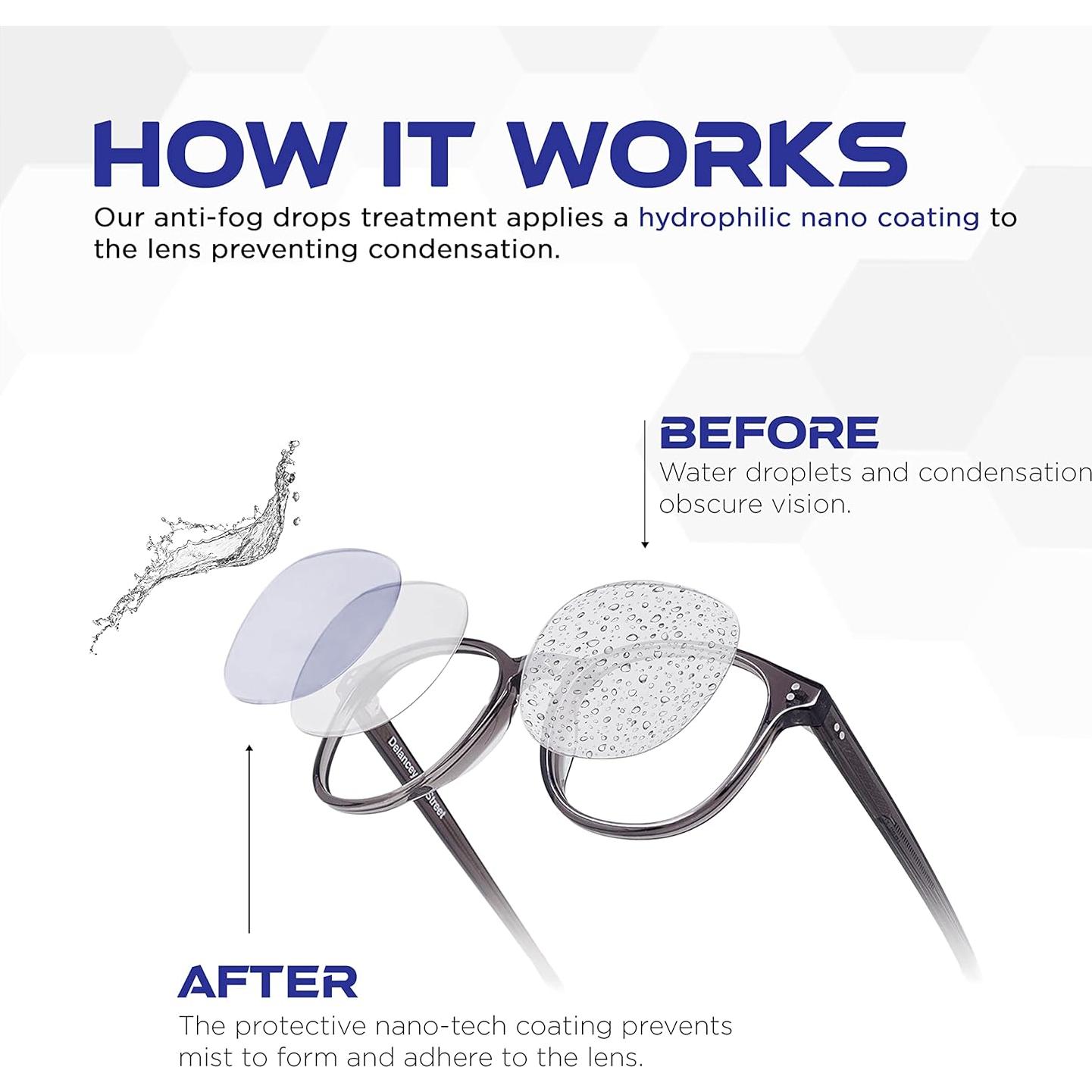 Kit Limpiador de Lentes UltraVue - 3 x 236ml + 2 Paños Microfibra