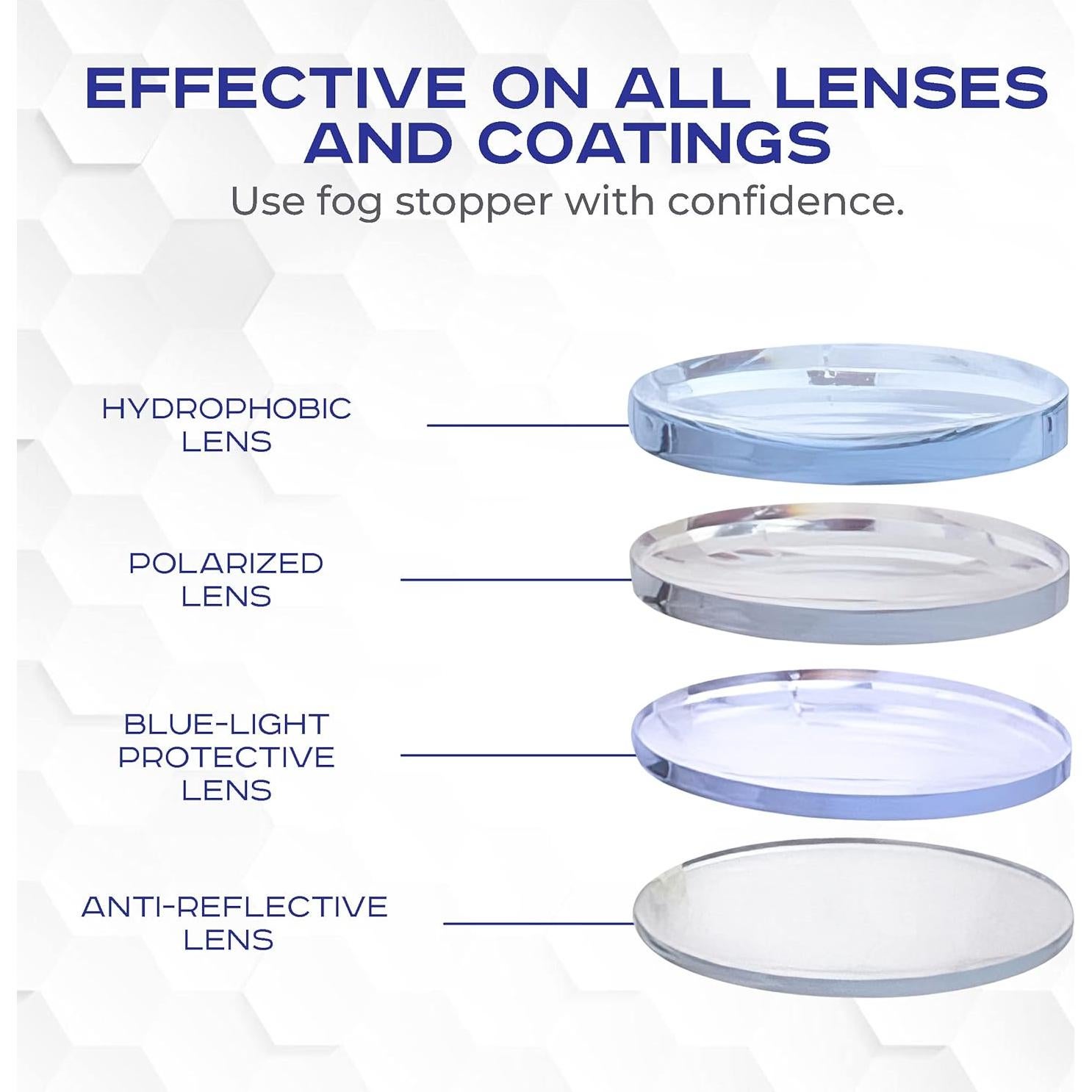 Kit Limpiador de Lentes UltraVue - 3 x 236ml + 2 Paños Microfibra