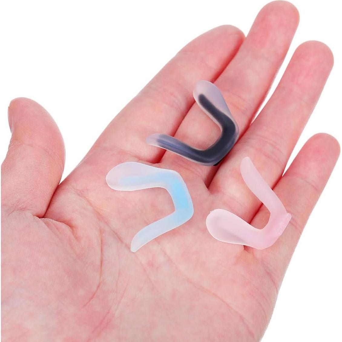 Almohadillas de Nariz para Gafas Silicona FOYTOKI 3 Piezas