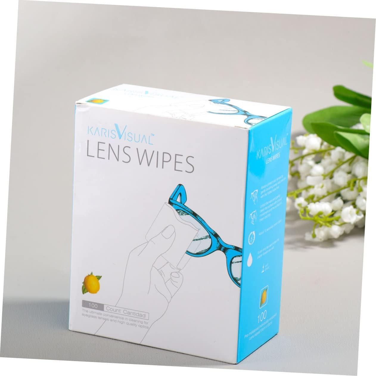 100 Toallitas Desechables de Limpieza para Gafas SEWOART