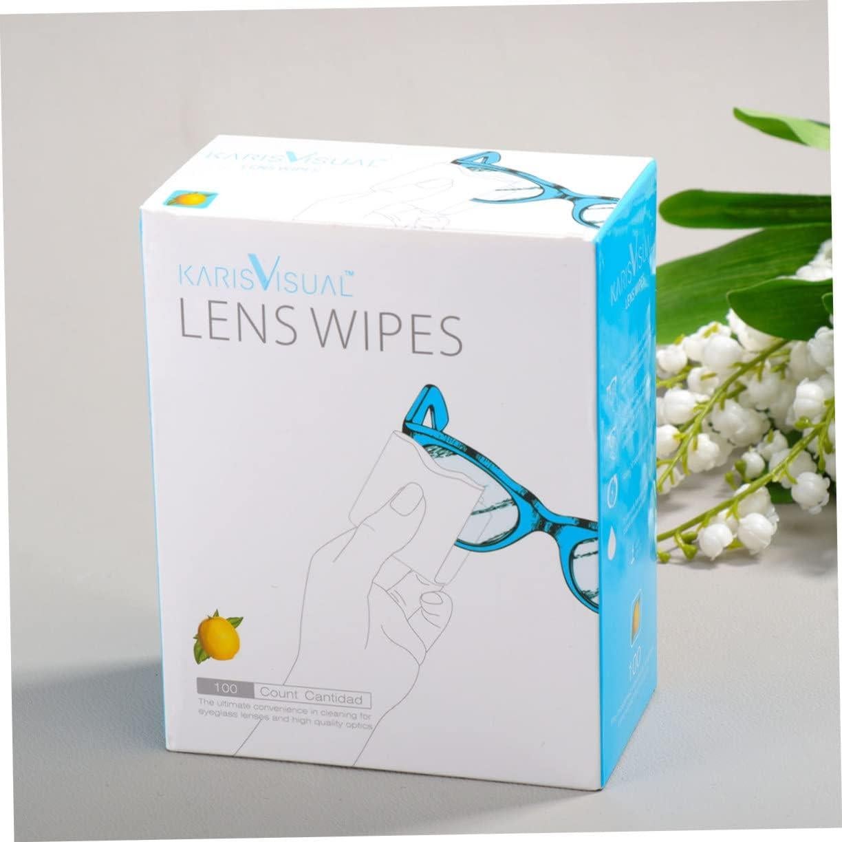 100 Toallitas Desechables de Limpieza para Gafas SEWOART