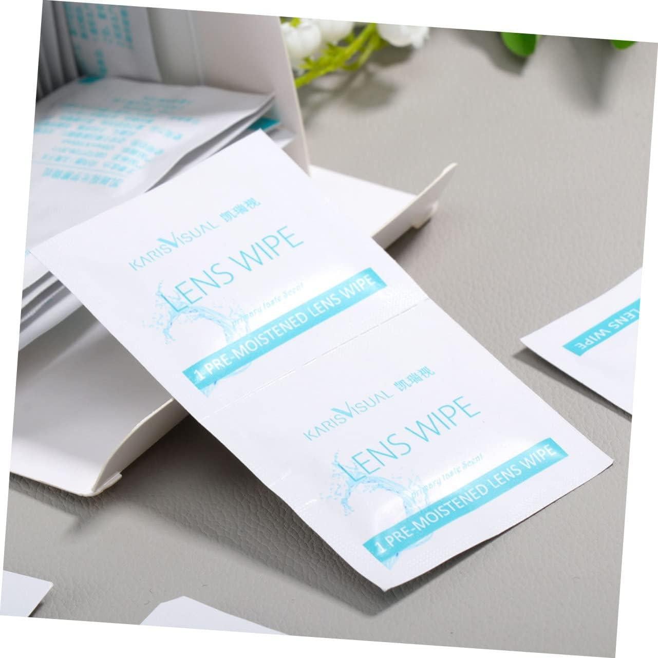 100 Toallitas Desechables de Limpieza para Gafas SEWOART