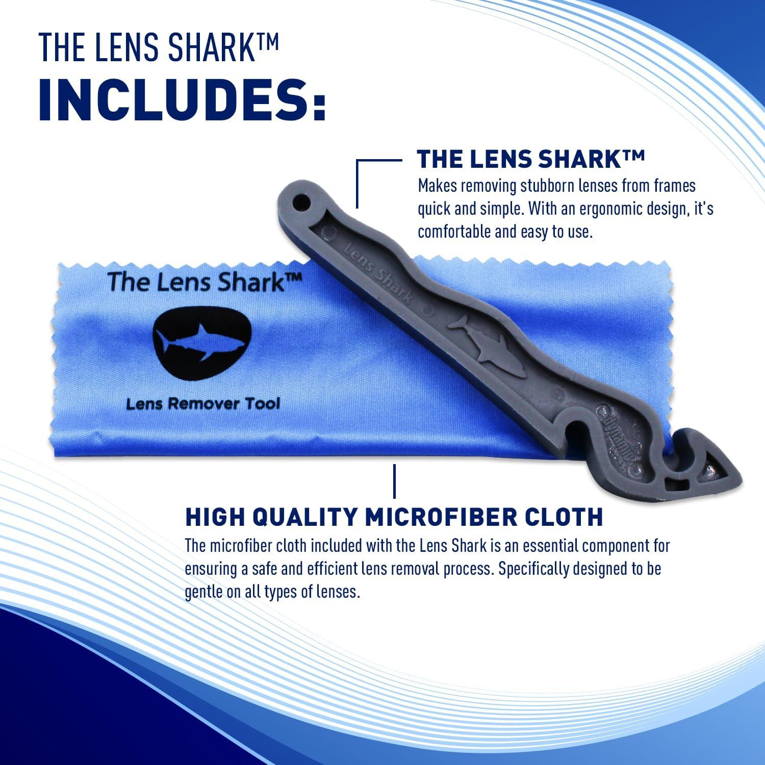 Tiburón de Lentes UltraVue | Herramienta de Reparación de Gafas