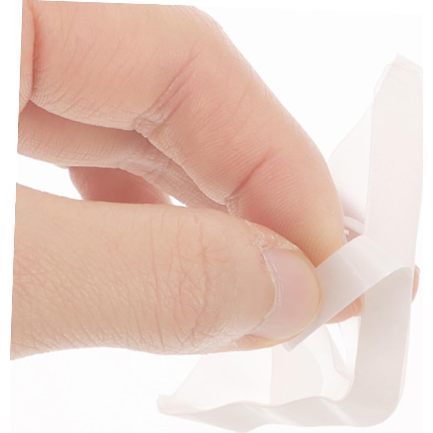 HOMSFOU Tiras de Puente Nasal de Silicona 10 Pcs Antivaho